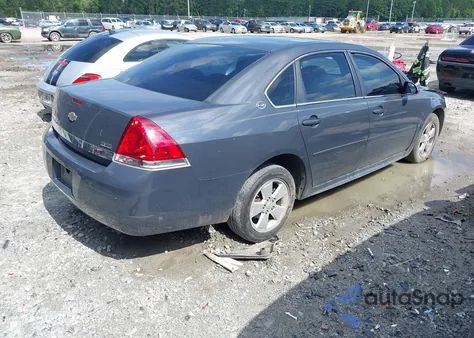 2009 Chevrolet Impala 3.5L Lt из США, поврежденный, VIN 2G1WT57K291160011